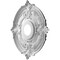 Ekena Millwork Attica PVC Medallion (Canopies up to 5 5/8"), 16"OD x 3 1/2"ID x 1"P, Textured Metallic Galaxy CMP16ATAGX - alternate 4